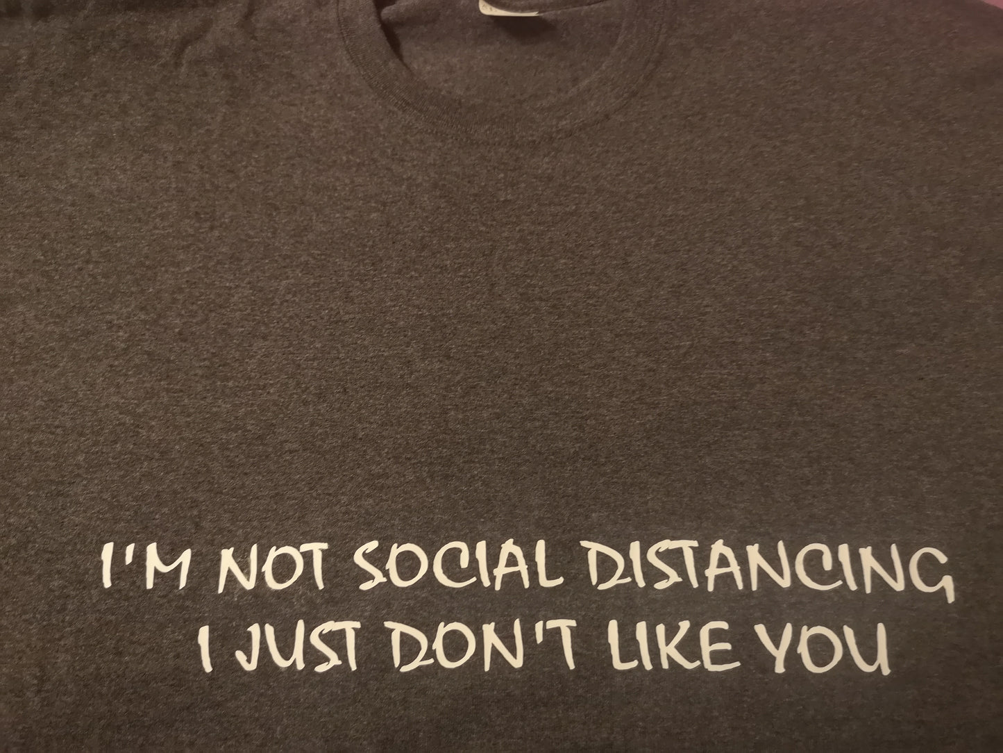 Resolute Unisex Tshirt - Social Distancing - Resolute Strength Wear