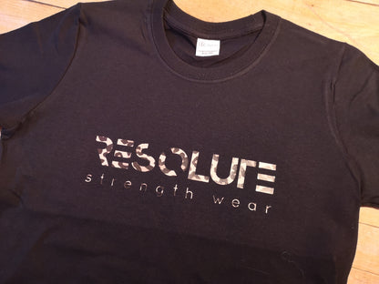 Resolute Curvy Tshirt - Leopard Print - Resolute Strength Wear