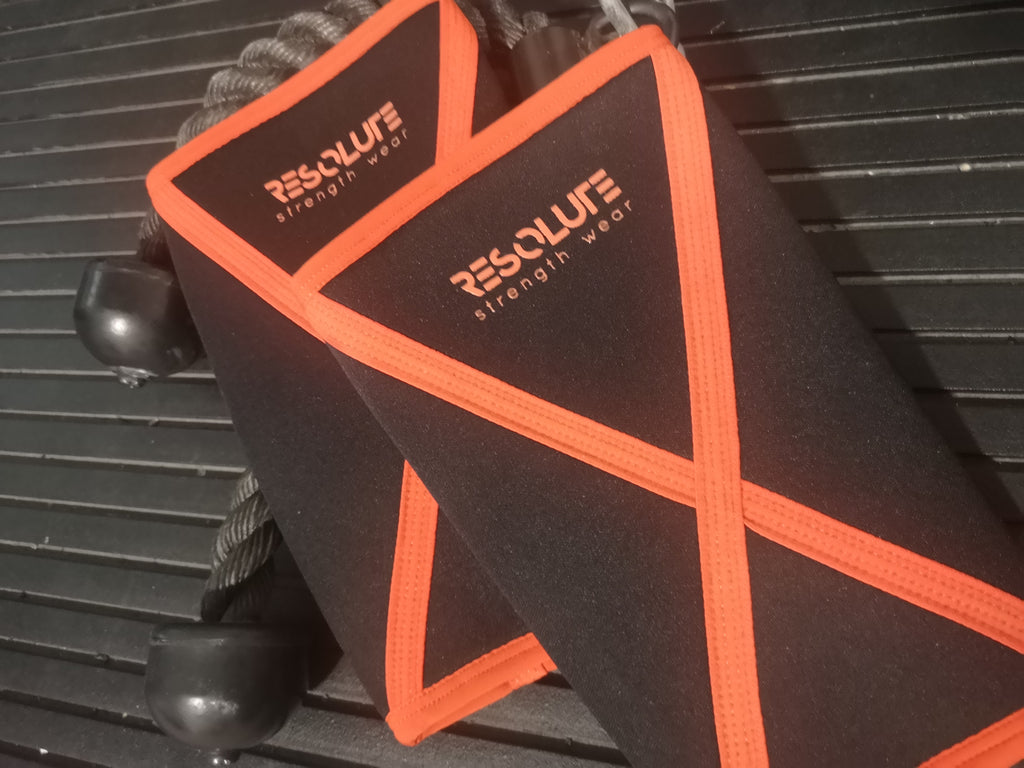 Neoprene Training Sleeves - Orange - Resolute Strength Wear