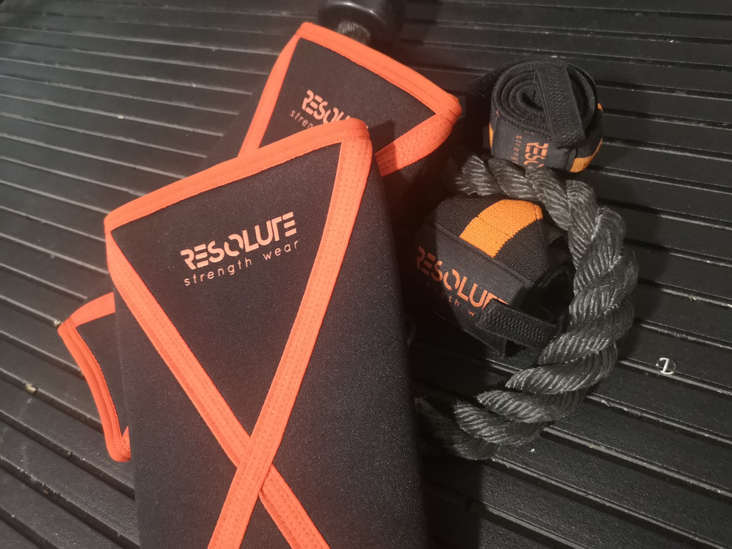 Neoprene Training Sleeves - Orange - Resolute Strength Wear