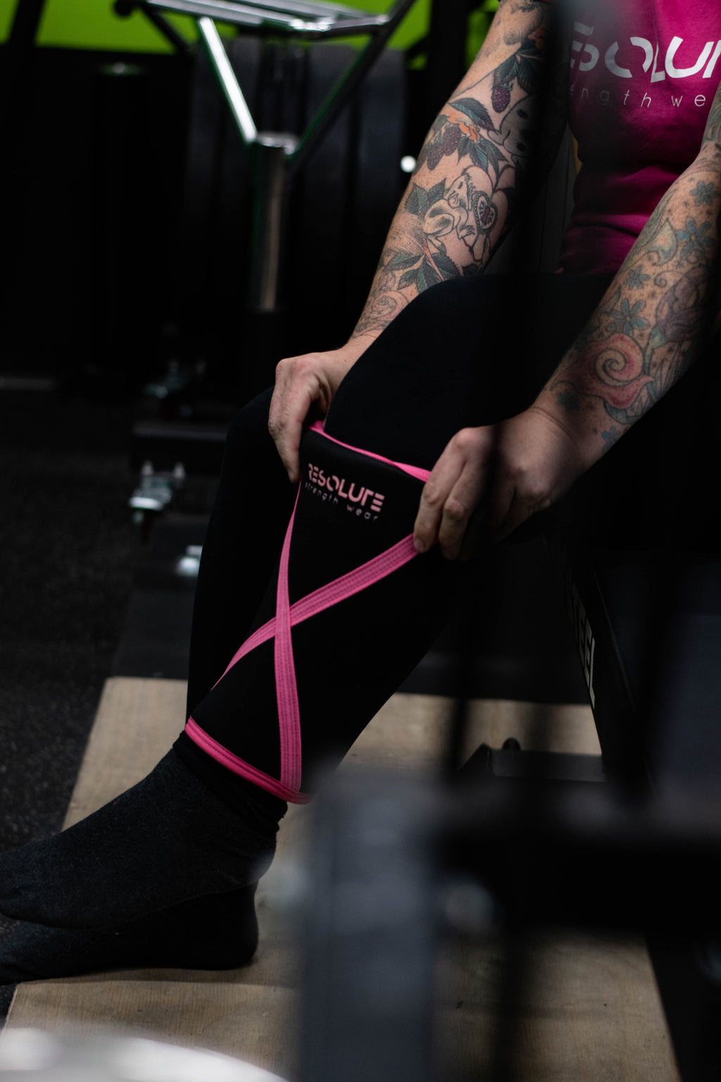 Neoprene Training Sleeves - Pink - Resolute Strength Wear