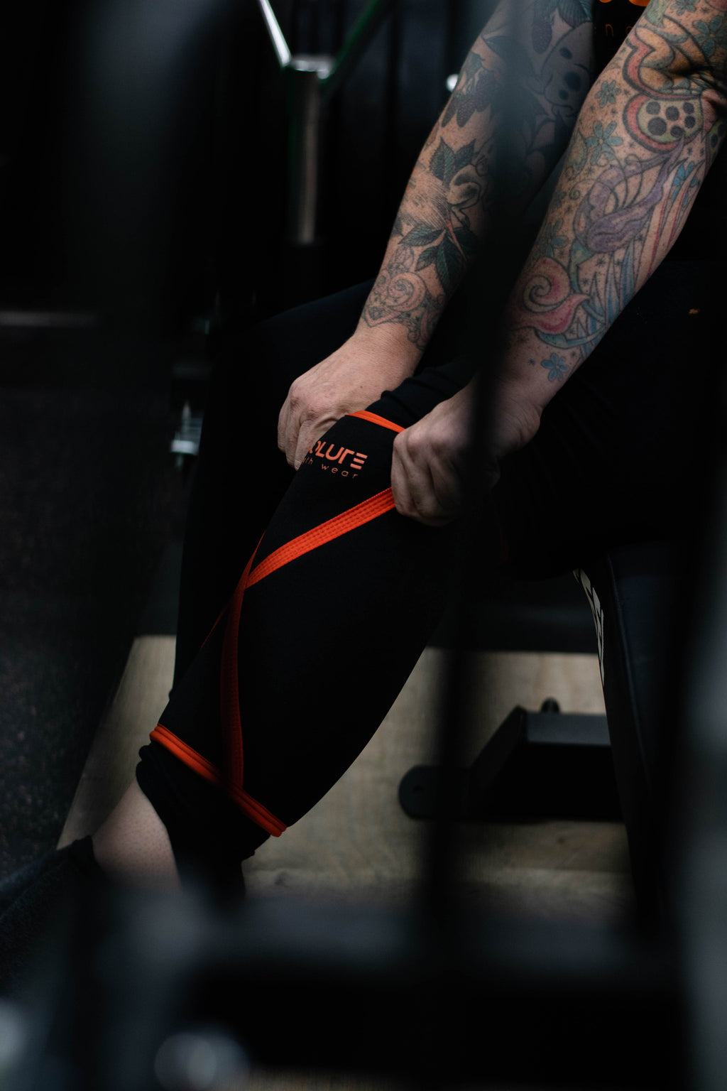 Neoprene Training Sleeves - Orange - Resolute Strength Wear
