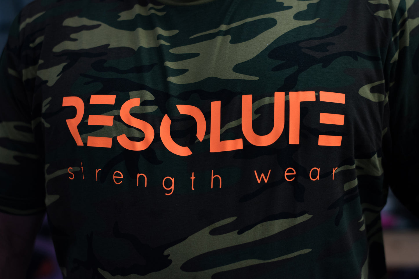 Resolute Tshirt - Camo - Resolute Strength Wear