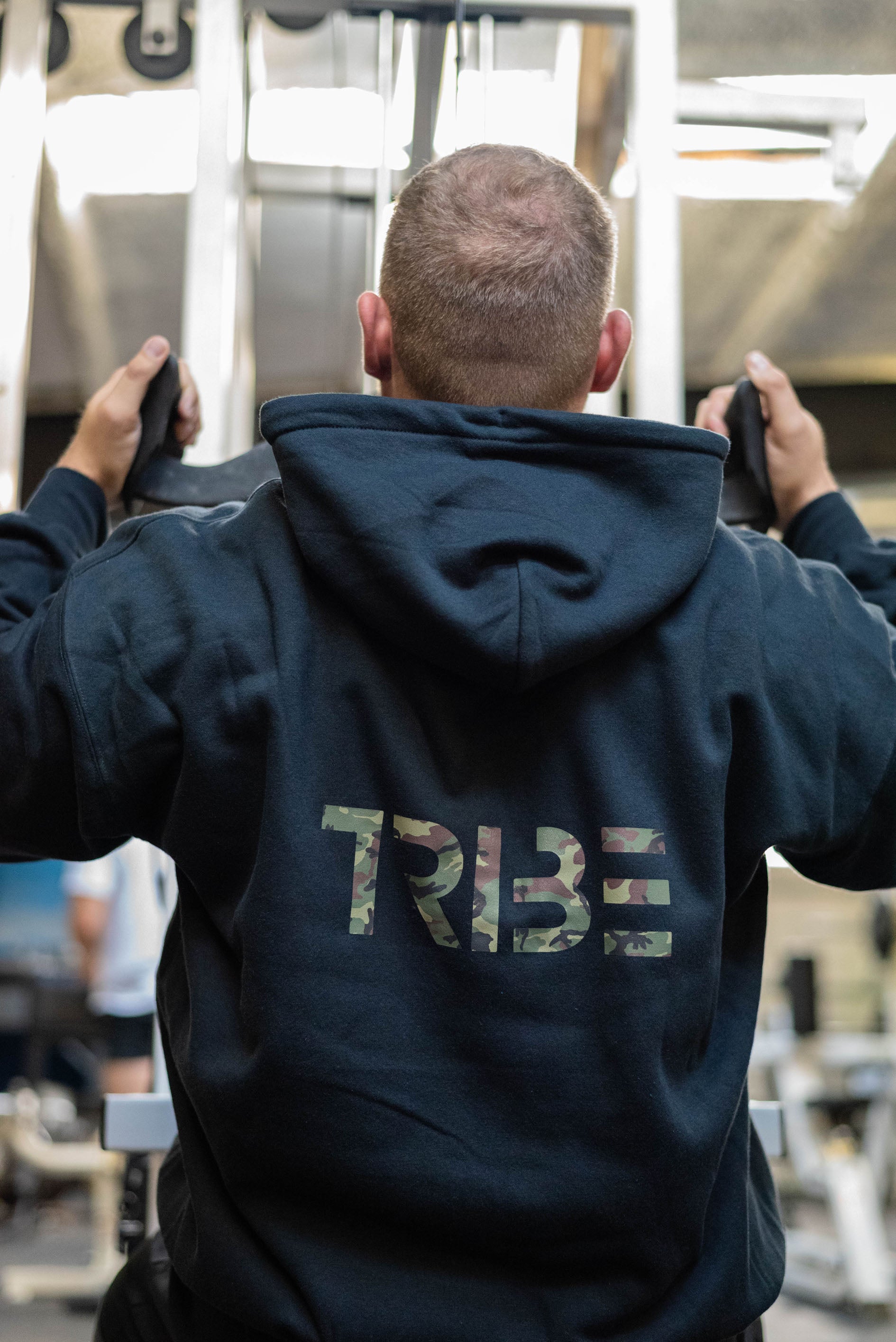 Tribe Zippered Hoodie - Camo - Resolute Strength Wear