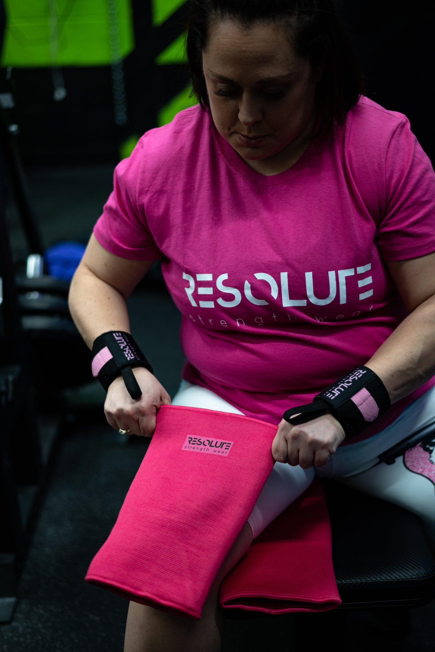 PINK Knee Sleeves - TRIPLE PLY - Resolute Strength Wear