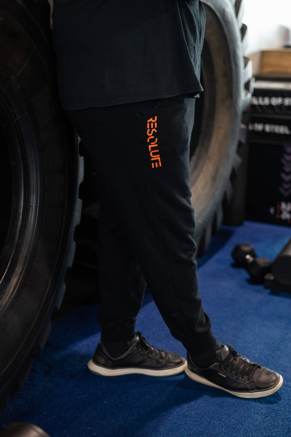 Black Sweat pants - Resolute Strength Wear