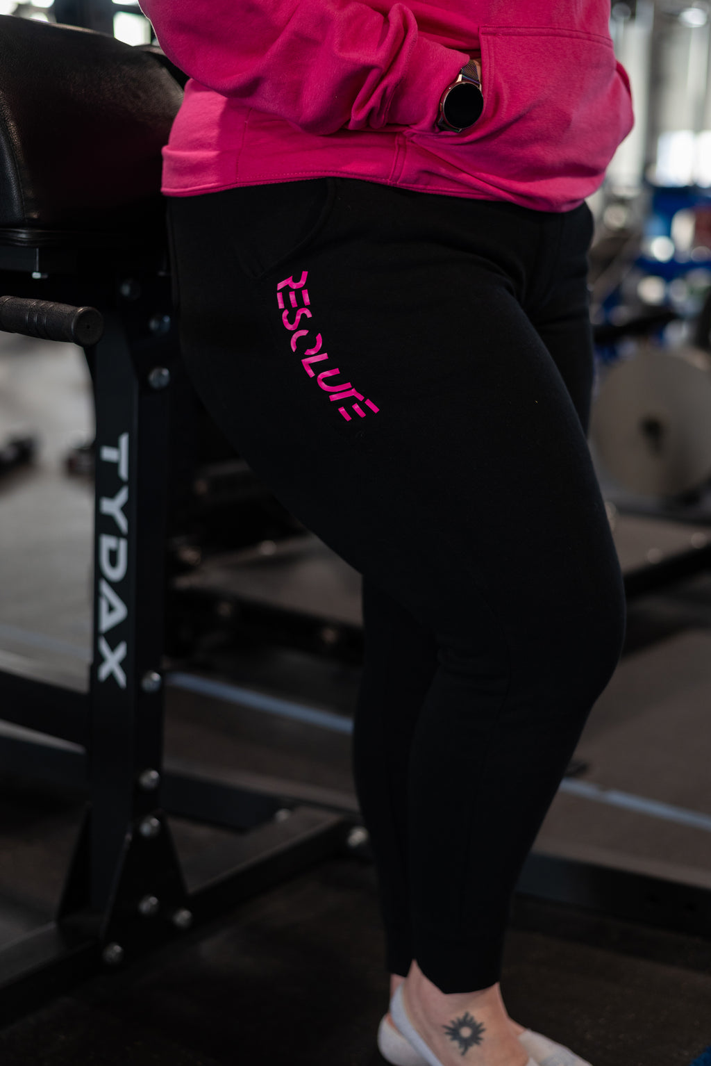 Black Sweat pants - Resolute Strength Wear