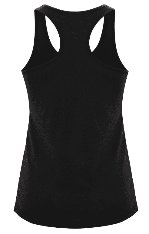 The Classic - Curvy Racerback Tank Orange - Resolute Strength Wear
