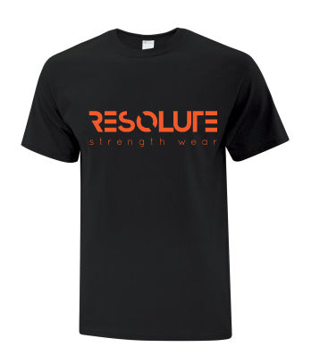 Resolute Tshirt - Black - Resolute Strength Wear