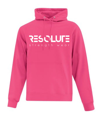 The Classic Hoodie - Pink - Resolute Strength Wear
